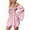 Pink, variant on TSADFHJI Slip Skirt for Women Silk Women's Summer Chiffon Dress Sexy off Shoulder Flare Sleeve Dress Lace up Corset Solid Casual Flowy Mini Dress 2Pcs S