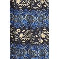 thumbnail image 4 of Sassy Apparel Women's Stylish Floral and Paisley Print Maxi Dress Skirt (Small, Navy-04), 4 of 4