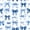 A Deepblue White, variant on meiyoeat Pink Coquette Bow Zipper Full Size Comforter Sets with Fitted Sheet and 2 Pillowcases For Girls,Abstract Zebra Print Lines Zipper Bedding Set For Kids,Black Reversible,4 Pieces