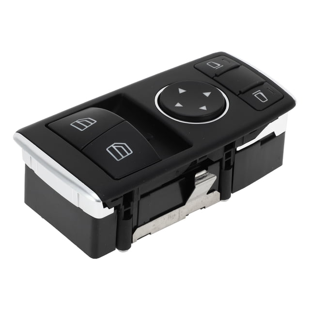 Interruptor de Ventana Eléctrica Unique Bargains No.1729056800 Interruptor de Control de Ventana para Mercedes-Benz C 180 coupe versión 13 modelos 2013-2015 M271.820 115 7A/MT Plástico Negro