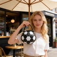thumbnail image 1 of Weloille Sac de Rangement pour Ballon de Basketball 1 Pce, Porte-Ball de Sport Portable en Tissu Oxford, Support de Ballon Résistant à l'Eau avec Sangle Ajustable, Sac Rond pour Sports de Plein Air, Gym, Exercice, Entraînement, 1 of 6