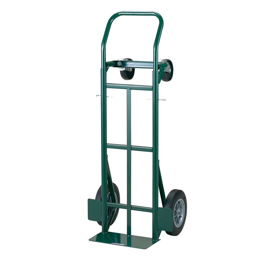 Harper Trucks Super Steel Convertible Hand Truck, 700lb Cap., Solid