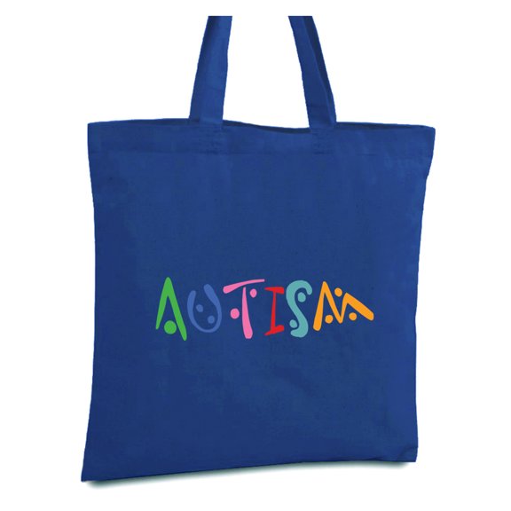 Awkward Styles Autism Tote Bag for Men and Women Autism Awareness Reusable Cotton Bag Autism Shopper Tote Bag Autism Awareness Products Autism Canvas Tote Bag Autism Bag Gifts for Him and Her