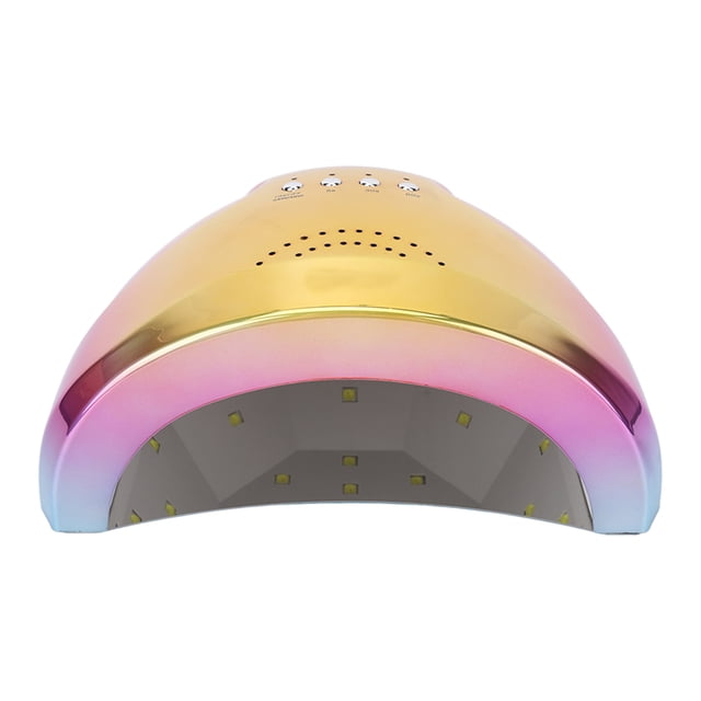 Lámpara De Uñas LED UV, Secador De Esmalte De Gel De Uñas De Inducción Infrarroja Fuente De Luz Dual 48W Para Uñas De Los Pies