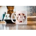thumbnail image 4 of 40th Birthday Gifts for Women, Funny 40 Year Old Gift Coffee Mug, 1984 40th Birthday Mugs for Her, Mom, Aunt, Wife, Friend, Grandma, Sister, Colleague - 40 Years Loved, 11 oz Tea Cup, 4 of 7
