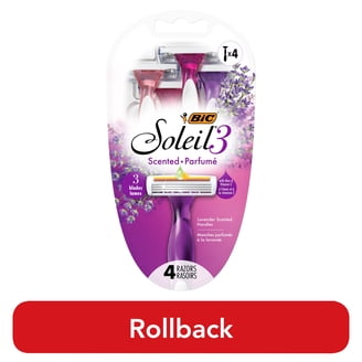 BIC, Women's Disposable Razor, Soleil Click 5, 3 Count - Walmart.com