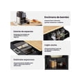 thumbnail image 4 of Carrito de Cocina Madera Carrito de Almacenamiento con Estante Ajustable Isla de Cocina con Clóset de Almacenamiento y Cajones para Comedor, 4 of 4
