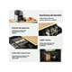 thumbnail image 4 of Carrito de Cocina Madera Carrito de Almacenamiento con Estante Ajustable Isla de Cocina con Clóset de Almacenamiento y Cajones para Comedor, 4 of 4