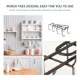 thumbnail image 3 of unbranded Rack Colgante Para Tazas Y Utensilios De Cocina Con Gancho De Hierro Y Funcional, 3 of 8