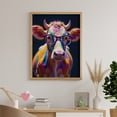 thumbnail image 6 of Diamond Art Kits for Adults, Colorful Cow With Glasses 5D Diamond Painting Kits for Adults Beginners, DIY Full Drill Diamond Painting, Gem Art and Crafts 12x16, 6 of 7