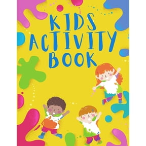 Kids Activity Book: Color, Draw, Write Activity Book for Children - Age 4-8 - Practice Handwriting and Color Hand Drawn Illustrations - Preschool - Kingdergarten (Paperback)