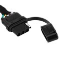 thumbnail image 3 of Plug Adapter Converter, Waterproof 7 To 4 Pin Black Trailer Plug Adapter  Electrical Conductivity Plastic  For Car Accessory, 3 of 8