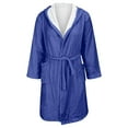 thumbnail image 4 of Jindong Robes en Peluche pour Femmes Robe en Molleton Longue Chaude Peignoir en Peluche Vêtements de Détente Robe Imprimée Confortable Robes pour Femmes, 4 of 4