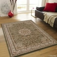 thumbnail image 2 of Allstar Rugs Allstar Dense High Pile Persian Rug Burgundy 5' 2"x7' 4" 5' x 8' Beige, 2 of 5