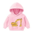 thumbnail image 1 of Sudadera con capucha para bebé, niño y niña, sudadera informal con estampado para bebé, regalo para niña, blusa, 1 of 5