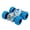 Blue, variant on Orange Off Road Double Sided Inertia Stunt Car Graffiti Model Vehicle Flip Toy Kids Push Go Racing Fun Random