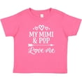 thumbnail image 3 of Inktastic Mimi and Pop Love Me Granddaughter Valentine Girls Baby T-Shirt, 3 of 5