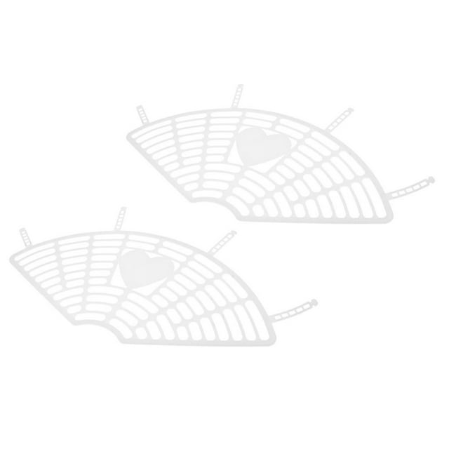de de Rueda Trasera de 50 Cm, Red de Guardabarros para Niños, 1 Par de de Seguridad de Plástico, para El atención de Lo , Blanco DYNWAVEMX Red de seguridad del asiento trasero de la bicicleta
