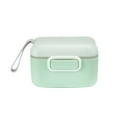 thumbnail image 2 of Pebbuoy Baby Formulaa Dispenser,  Portable Milk Powder Dispenser Container with Carry Handle, 400/800ml, 2 of 6