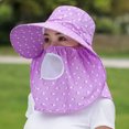 thumbnail image 2 of CSChome Protect Face Hat Outdoor Hat Soft Breathable Polyester Sunscreen Hat Riding Accessories, 2 of 7