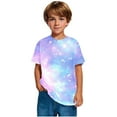 thumbnail image 6 of Ugoldhm Tween Girl Casual Wear T-Shirts Short Sleeve Crew Neck Graphic Tees Summer Tops 3-14Years, 6 of 8