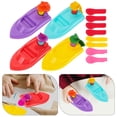thumbnail image 3 of MasteelfCA 1 Set of 4 Pcs Plastic DIY Balloon Recoil Boat DIY Experimental Device, 3 of 9