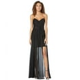thumbnail image 3 of Nicole Miller Artelier BLACK Chiffon Strapless Gown, US 8, 3 of 7