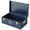 Deepblue, variant on CHOCSTAY Large Storage Trunk with Key Lock & Handles, White Decorative Metal Box for Home, Wedding, Gift, Dorm & Bedroom Organization, 23.8X14.2X9.5 Inches