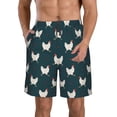 thumbnail image 1 of Fotbe Funny Chicken Trajes de Baño Estampados para Hombre, Shorts de Verano de Secado Rápido, Ropa de Playa, Bañadores-3X-Large, 1 of 6