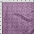 thumbnail image 4 of oneOone Coton Cambric Violet Tissu Jacobée Robe Florale Tissu Tissu Imprimé par la Cour 56 Pouces de Large, 4 of 4