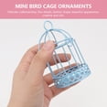 thumbnail image 2 of CIMAXIC 3PCS Exquisite Mini Storage Adornment Mini Bird Cage Desktop Storage Decoration,3.46"X2.17"X2.17", 2 of 5