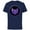 Navy, variant on Marvel Hawkeye Purple Arrow Logo - Short Sleeve Cotton T-Shirt for Adults - Customized-Red