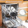 thumbnail image 3 of Vesteel 6 Piece Bakeware Set, Stainless Steel Baking Pans set for Oven, Include 8-Inch Cake Pan/Rectangle Baking Cookie Sheet/Muffin/Loaf Pan, Non-Toxic & Heavy Duty, Dishwasher Safe, 3 of 6