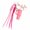 pink, variant on 1 pcs Boho Handmade Woven Rope Keychain Cup Bottle Bag Pendant
