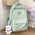 thumbnail image 1 of Mochilas casuales Mochila de mujer de gran capacidad Simple para deportes al aire libre (verde), 1 of 8