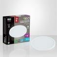 thumbnail image 2 of Xtricity Led flat panel ceiling fixture 7.5'' 12W/800L/4000k White, 2 of 4