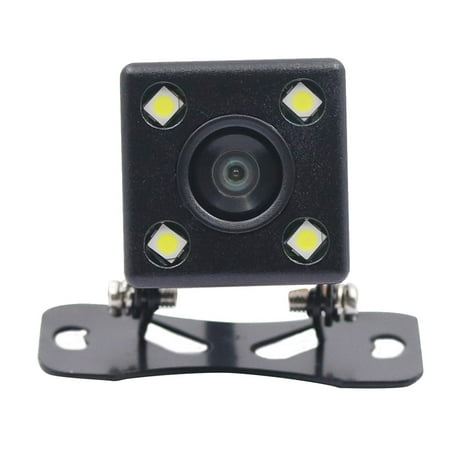 

1pc Practical Car Reversing Camera Night Vision Car Rear View Camera with Light