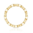 thumbnail image 2 of Rosec Jewels Statement Wedding Band Ring - Certified Lab Created Diamond Eternity Ring (EF-VS Grade), 18K Yellow Gold, US 9.50, 2 of 8