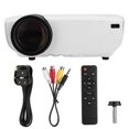 thumbnail image 1 of W50 Home Office Projector 1280*800 for Computer TV Tablet U Disk 100V-240V White, 1 of 5
