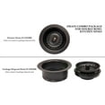 thumbnail image 2 of Premier Copper Products DC-1ORB Drain Package for Double Bowl Kitchen Sinks, 2 of 2