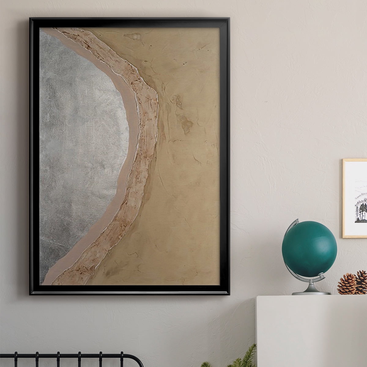 Silver Lake I Premium Framed Print, in Gold, Black, or Silver - Ready to Hang