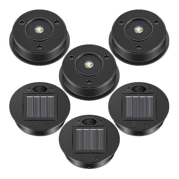 6 Pcs Solar Lights 7 Lumens Solar Lantern Parts Compatible Outdoor Hanging
