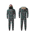 thumbnail image 4 of Family Christmas Pjs Matching Sets Jumpsuit Onesie with Hood Christmas Pajamas for Family Holiday Xmas Sleepwear, 4 of 5