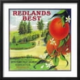 thumbnail image 2 of Art.com Redlands Best Orange Label - Redlands, CA Art Print by Lantern Press, Black Frame Wall Art, 21" x 21", 2 of 5
