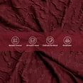 thumbnail image 4 of Eurhowing Sofa Covers for L-Shaped Couch, 3+4-Seater Sectional Sofa Slipcovers with 2 Pillowcase, Stretchable Jacquard Anti-Slip Furniture Protector for Living Room & Pet Friendly, Wine Red, 4 of 8