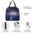 thumbnail image 3 of Logiee Planets Stars And Galaxies1 Print Lunch Bag,Lunch Box for Women Men,Insulated Reusable Lunch Box for Adult,Lunch Tote Bag,Lunch Container for Office Work Picnic Beach or Travel, 3 of 7