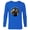 Navy, variant on Black Panther: Wakanda Forever The Panther Lives - Long Sleeve T-Shirt for Men - Customized-White