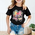 thumbnail image 2 of Gunia 100Th Day Of School Shirt Kids Boys Girls Graphic Short Sleeve Tee Back To School Soft Casual With Cute Print Round Neck Comfortable Daily Wear Tshirts Tops 1-13 Years, 2 of 4
