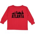 thumbnail image 3 of Inktastic Atlanta Skyline Grunge Boys or Girls Long Sleeve Toddler T-Shirt, 3 of 5