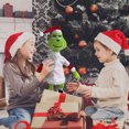 thumbnail image 4 of Muñeco de peluche navideño Grinch Delicioso juguete de peluche verde Grinch: Muñeco de dibujos animados navideño para niños Grinch de peluche, 4 of 5